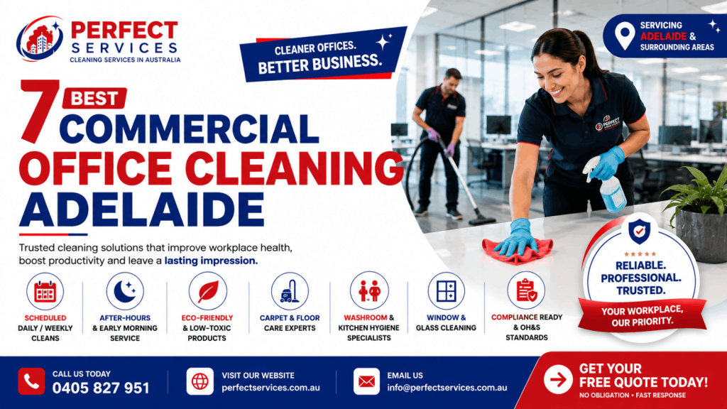 Commercial office cleaning Adelaide