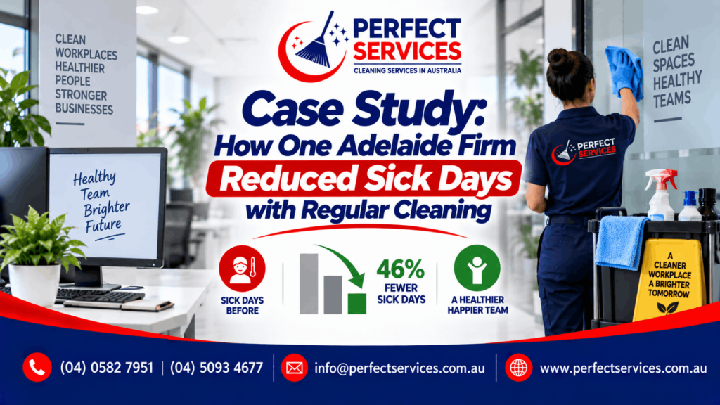 Case Study: How One Adelaide Firm Reduced Sick Days with Regular Cleaning