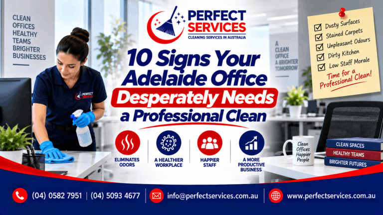 10 signs your Adelaide office desperately needs a professional clean
