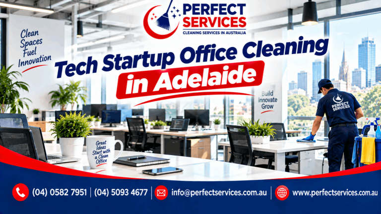 Tech startup office cleaning in Adelaide