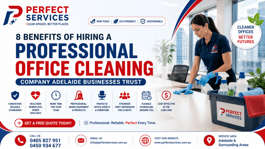 professional office cleaning company in Adelaide