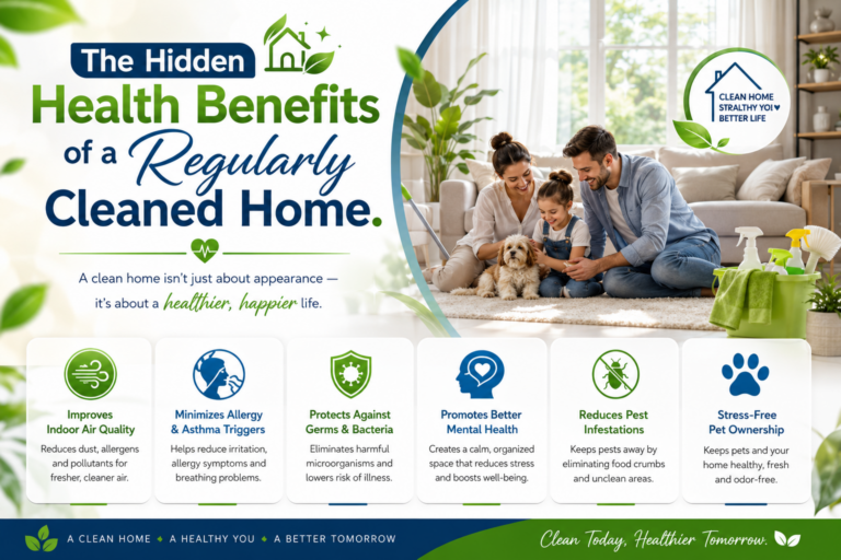 Hidden Benefits of Regularly Cleaned Home