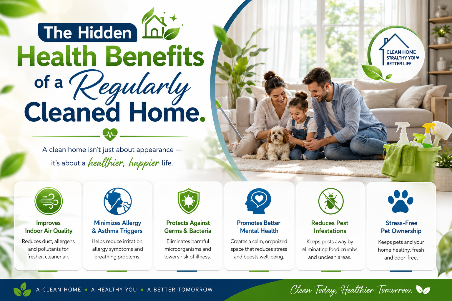 Hidden Benefits of Regularly Cleaned Home