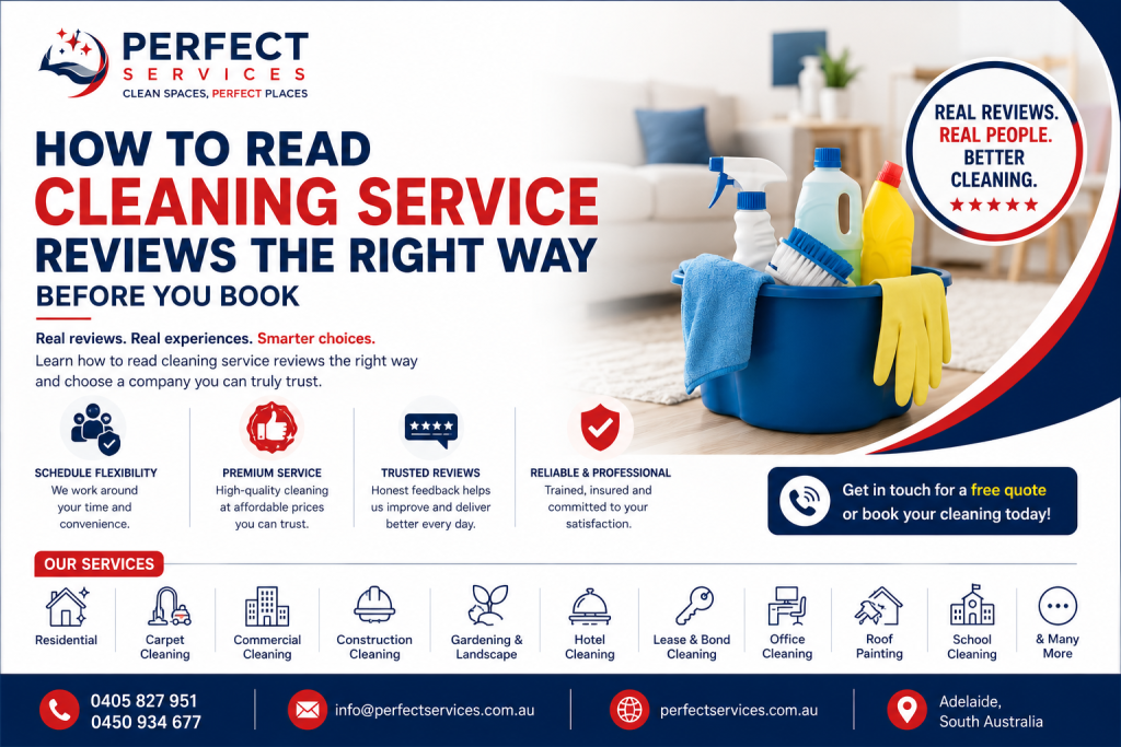 how to choose cleaning service before you book